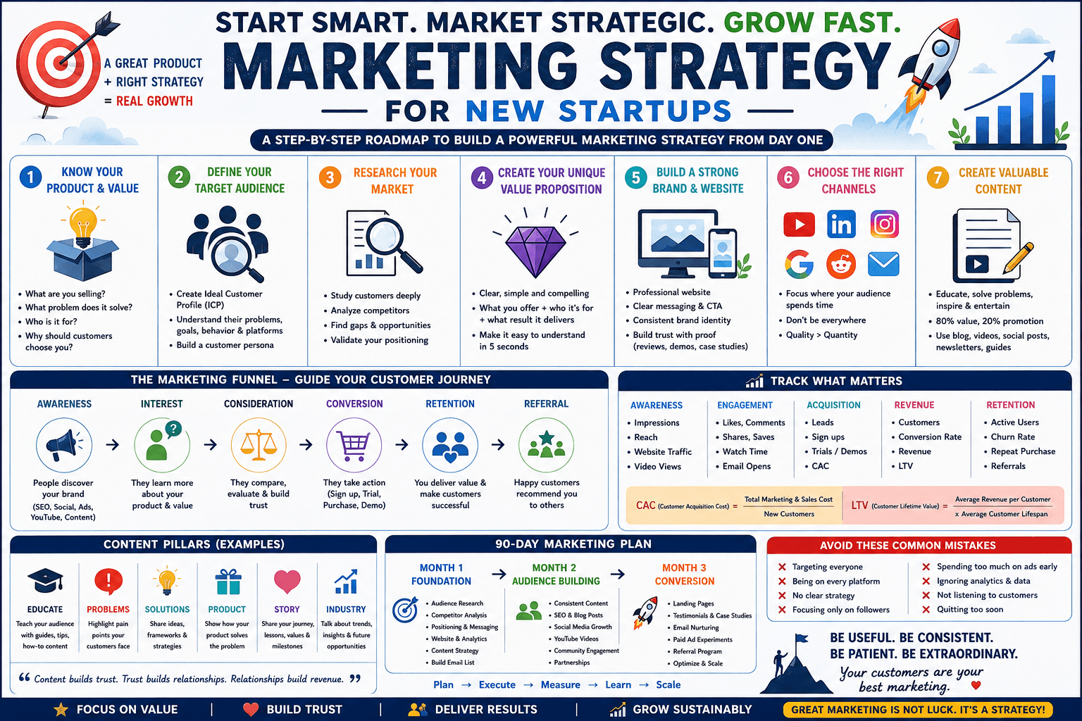 π How to Build a Marketing Strategy for a New Startup: A Complete Step-by-Step Guide